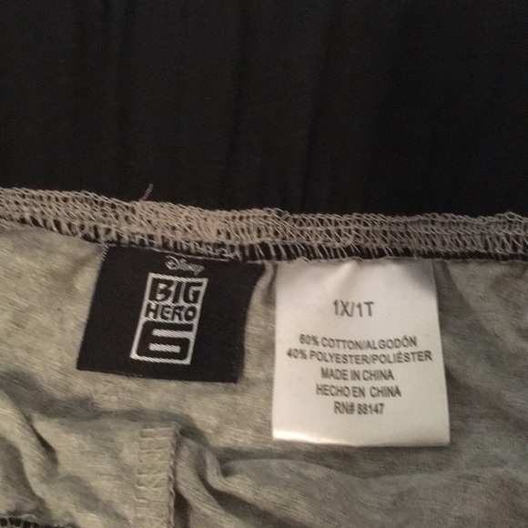 NEW Big Hero 6 Baymax Pajama Shorts - Picture 2 of 6